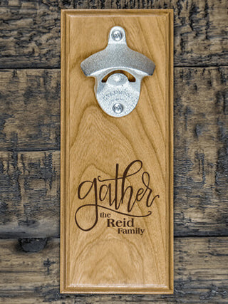 Gather : Bottle Openers - Engraved