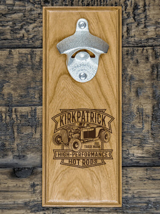 High-Performance Hot Rods : Bottle Openers - Engraved