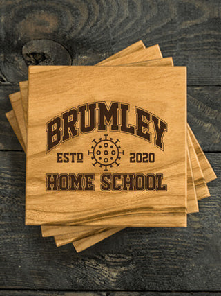 Homeschool 2020 : Coasters - Engraved