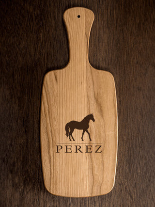 Horse : Cheese Boards - Engraved