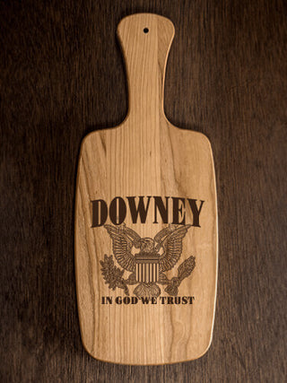 In God We Trust : Cheese Boards - Engraved