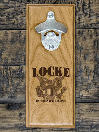 In God We Trust : Bottle Openers - Engraved