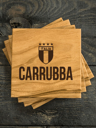 Italia : Coasters - Engraved