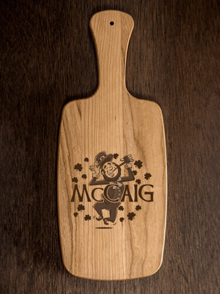 Leprechaun : Cheese Boards - Engraved