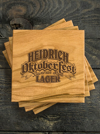 Oktoberfest Lager : Coasters - Engraved