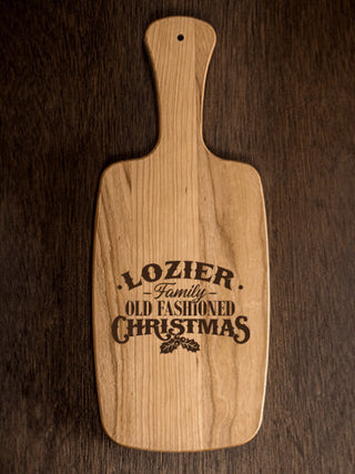 Old Fashioned Christmas : Cheese Boards - Engraved