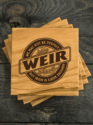 Perfectly Irish : Coasters - Engraved