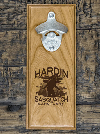 Sasquatch Sanctuary : Bottle Openers - Engraved