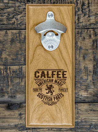 Scottish Parts : Bottle Openers - Engraved