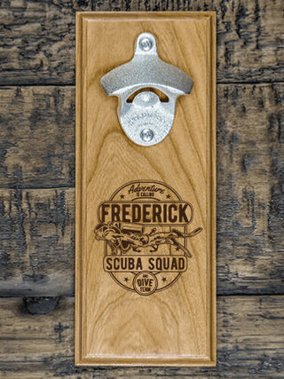 Scuba : Bottle Openers - Engraved