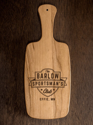 Sportsman's Club : Cheese Boards - Engraved