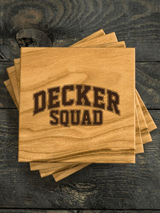 Squad : Coasters - Engraved