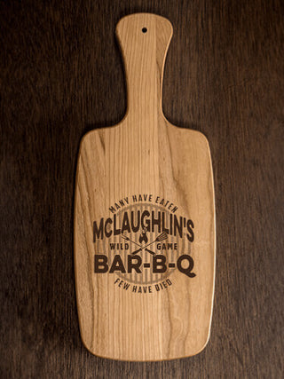 Wild Game Few Have Died BBQ : Cheese Boards - Engraved