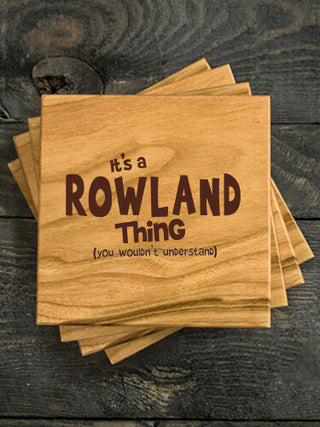 You Wouldn't Understand : Coasters - Engraved