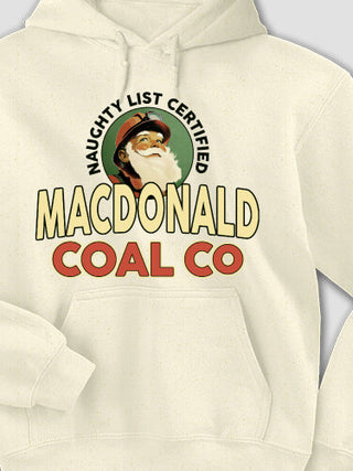 Christmas Coal Company : Printed Hoodies