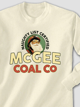 Christmas Coal Company : Printed Long Sleeves