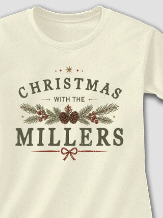 Christmas With : Printed T-Shirts