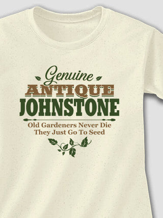 Genuine Antique Gardener : Adult Ladies Fitted T-Shirt