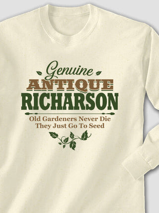 Genuine Antique Gardener : Printed Long Sleeves