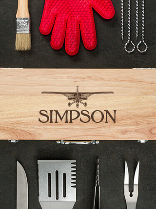 Airplane : 10 Piece BBQ Set