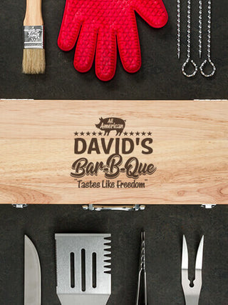 All American BBQ : 10 Piece BBQ Set