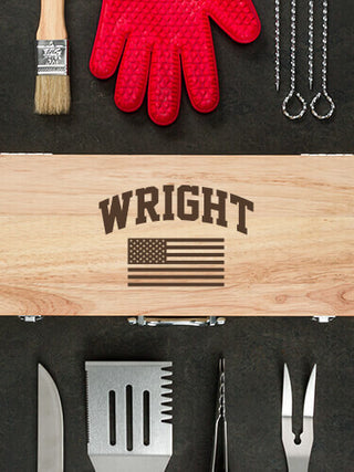 American Varsity : 10 Piece BBQ Set