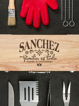 Familia es Todo : 10 Piece BBQ Set