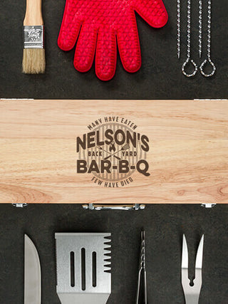Few Have Died BBQ : 10 Piece BBQ Set