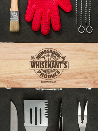 Homegrown Produce : 10 Piece BBQ Set