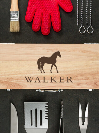 Horse : 10 Piece BBQ Set
