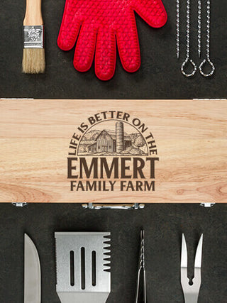 Life Is Better Farm : 10 Piece BBQ Set