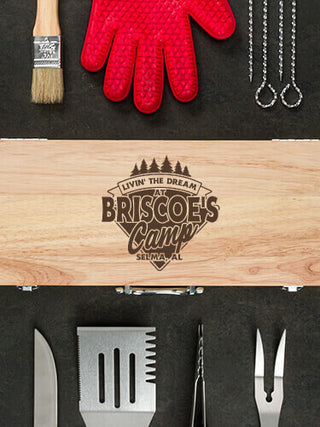 Livin' The Dream Camp : 10 Piece BBQ Set