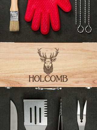 Old Stag : 10 Piece BBQ Set