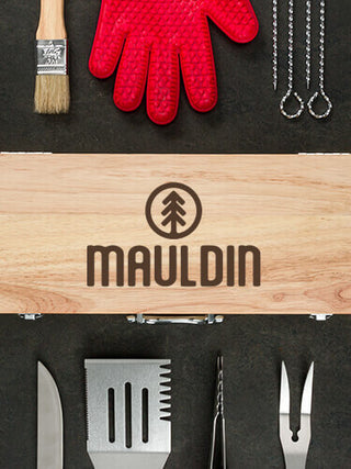 Pine Tree : 10 Piece BBQ Set