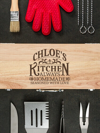 Vintage Kitchen : 10 Piece BBQ Set
