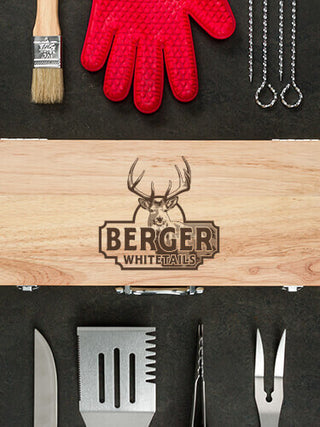 Whitetails : 10 Piece BBQ Set