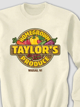 Homegrown Produce : Printed Sweatshirts