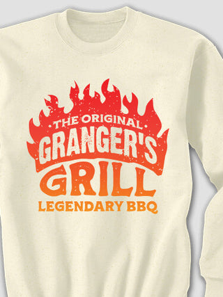 Legendary BBQ : Printed Sweatshirts
