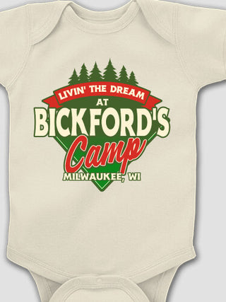 Livin' The Dream Camp : Printed Baby Bodysuits