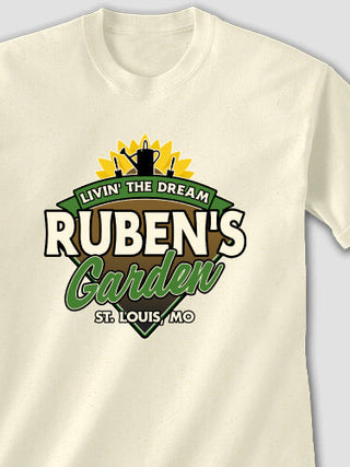 Livin' The Dream Garden : Printed T-Shirts