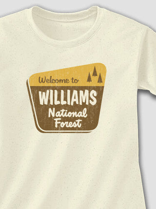 National Forest : Adult Ladies Fitted T-Shirt