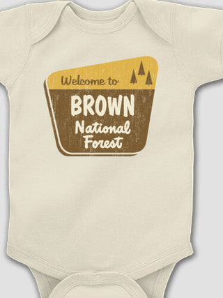 National Forest : Printed Baby Bodysuits