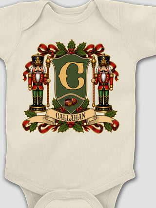 Nutcracker Coat Of Arms : Printed Baby Bodysuits