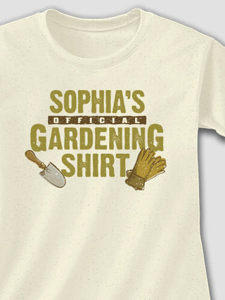 Official Gardening : Printed T-Shirts