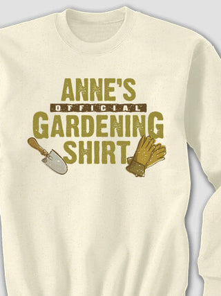 Official Gardening : Printed Sweatshirts