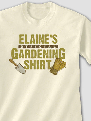 Official Gardening : Printed T-Shirts