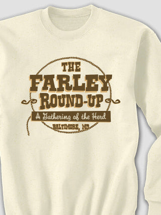 Round-up Reunion : Printed Sweatshirts