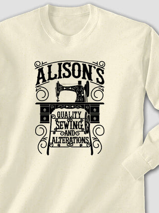 Sewing And Alterations : Printed Long Sleeves