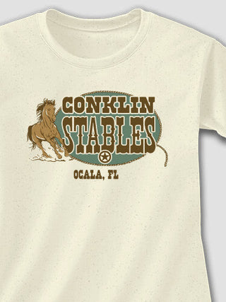 Stables : Adult Ladies Fitted T-Shirt