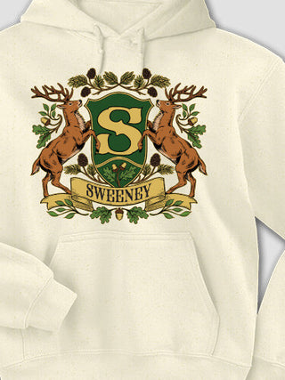 Stag Coat Of Arms : Printed Hoodies